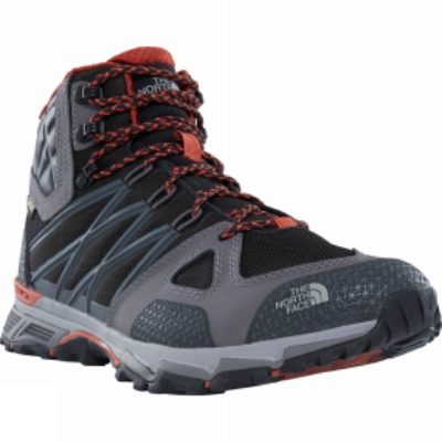 The North Face Mens Ultra Hike II Mid GTX Boot TNF Black / Arabian Spice